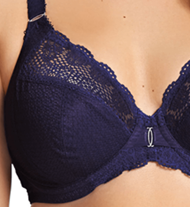 Elomi Carmen Bra Close Up -Ink