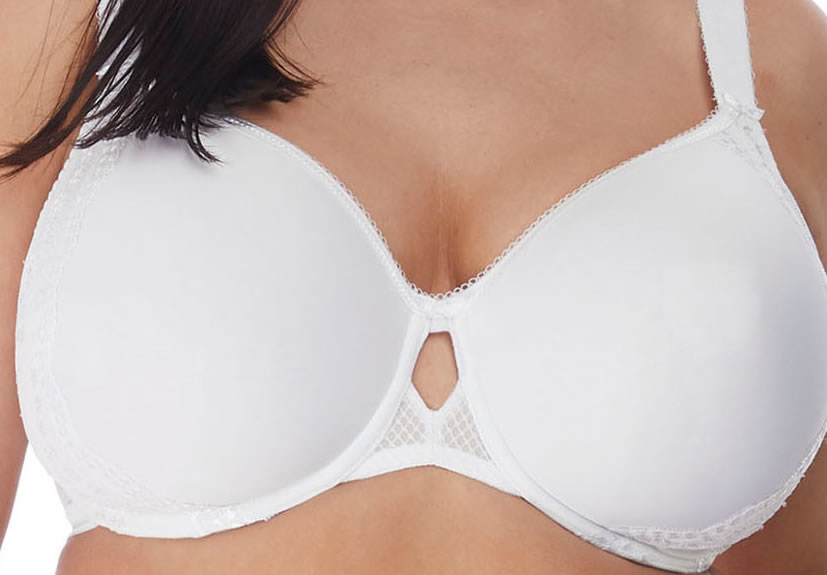 Elomi Charley Moulded Spacer Bra White