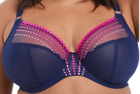 Elomi Matilda Plunge Bra Navy