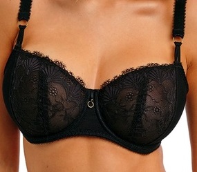 Freya Fascinate Balconette Bra Black