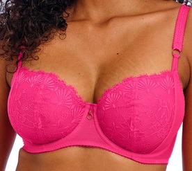 Freya Fascinate Balconette Bra Hot Pink