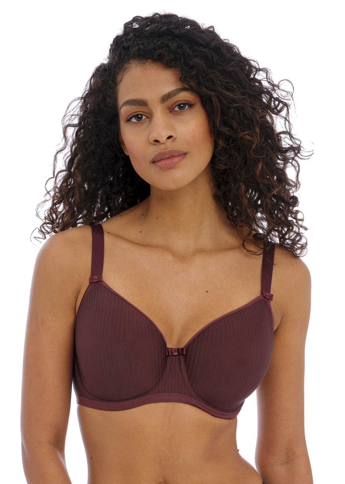 Freya Idol Moulded T Shirt Bra Dark Cherry