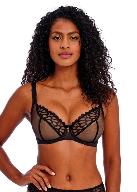 Freya Loveland Plunge Bra Black