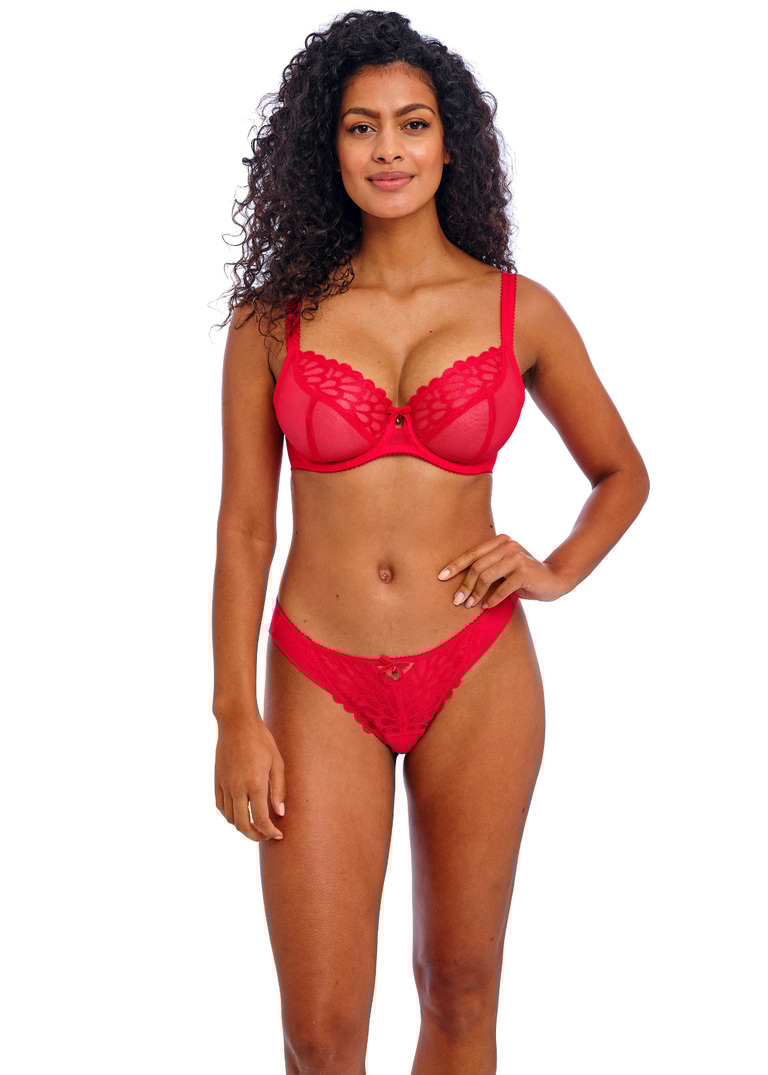 Freya Loveland Bombshell Plunge Bra chilli Red