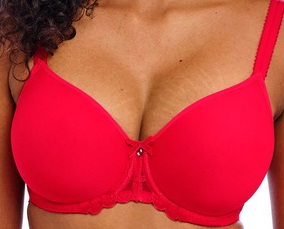 Freya Loveland Bombshell Moulded Bra Red