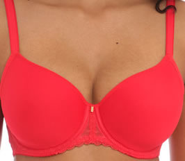 Freya Signature Moulded Spacer Bra Chilli Red