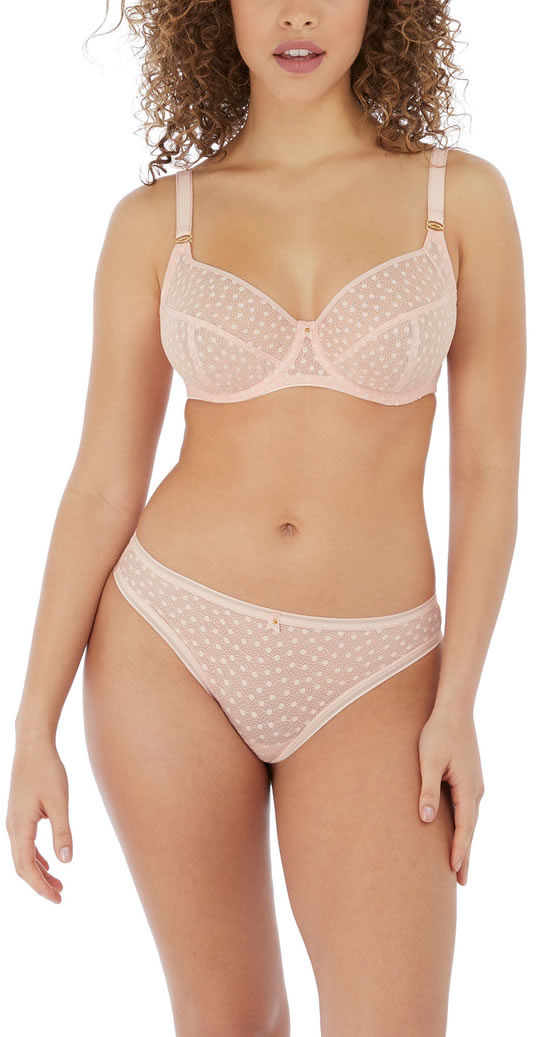 Freya Starlight Side Support Bra K Cup Rosewater