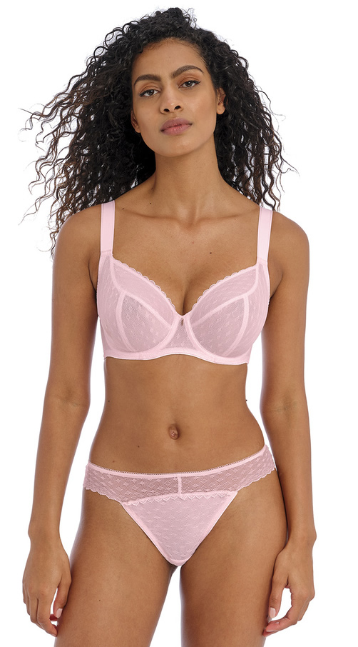 Freya Signature Balcony Bra K Cup Barely Pink