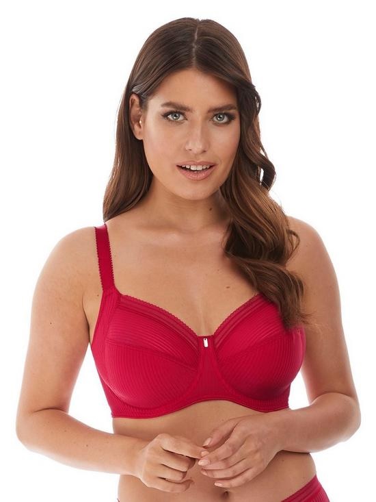 Fantasie Fusion Side Support Bra Red