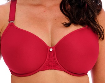 Fantasie Reflect Moulded Bra Red