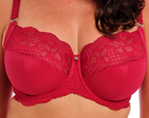 Fantasie Reflect Side Support Bra Red