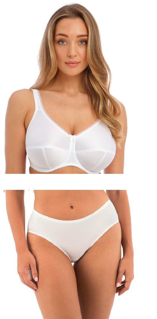 fantasie Speciality Smoothing Bra White