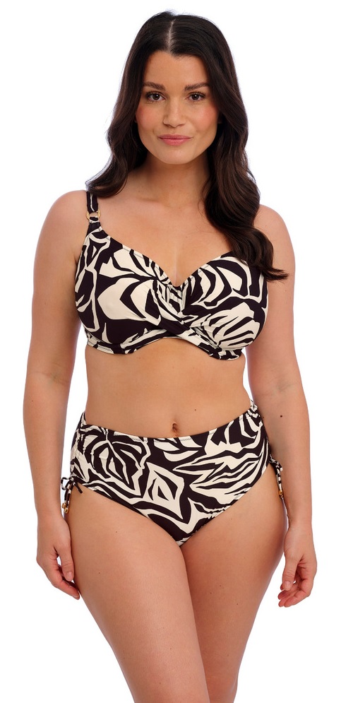 Fantasie Aruba Night Full Cup Bikini Bra Black-Cream
