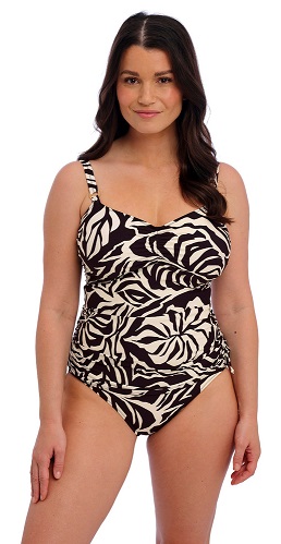 Fantasie Aruba Nights Twist Front Tankini Black-Cream