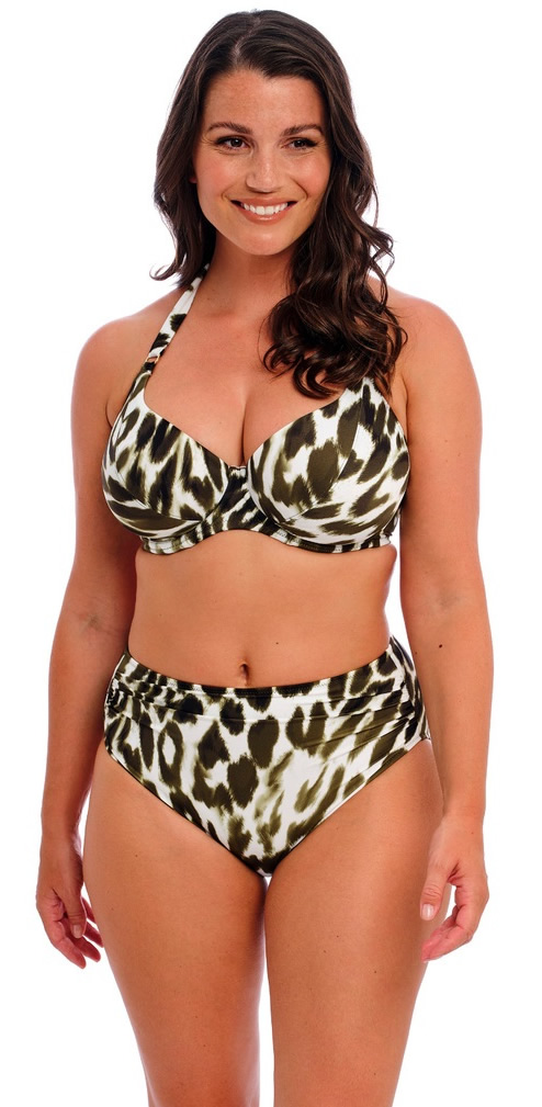 Fantasie Cabo Verde Halterneck Bikini Bra Cactus