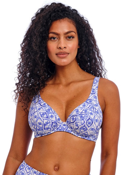 Fantasie Ocean Breeze High Apex Bikini Bra Denim
