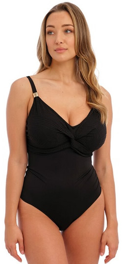 Fantasie Ottawa Twist Front Swimsuit Black