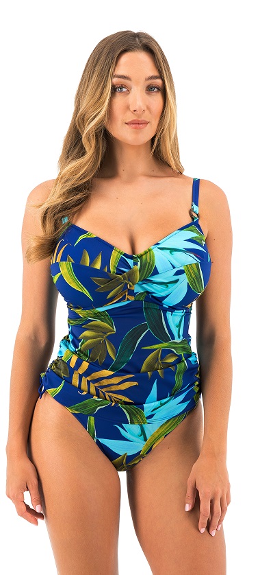 Fantasie Pichola Twist Front Tankini Tropical Blue