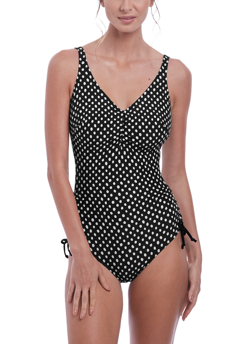 Fantasie-Santa Monica v-Neck Underwired Swimsuit with Adjustable leg