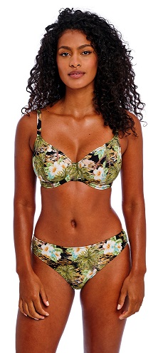 Freya Bahama Shores Plunge Bikini Bra Black
