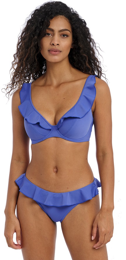 Freya Jewel Cove High Apex Bikini Bra Italini Pant Azure Blue