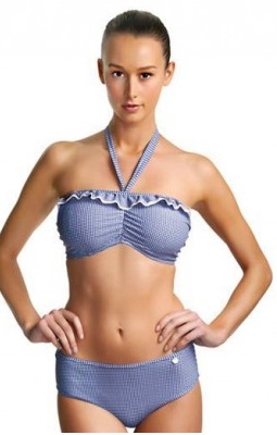 Freya Kansas Bikini Bra-Short Set Bluebell