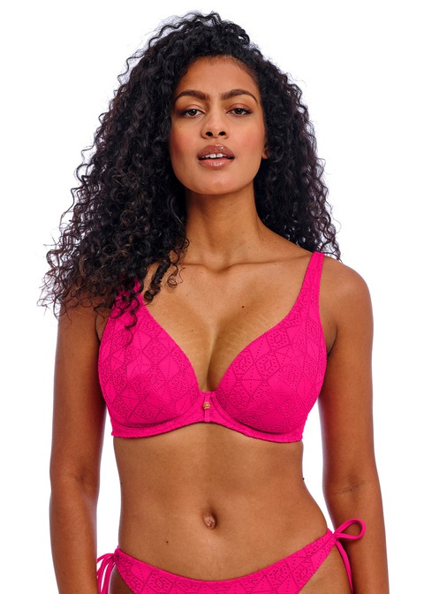 Freya Nomad Nights High Apex Bikini Bra Fuschia