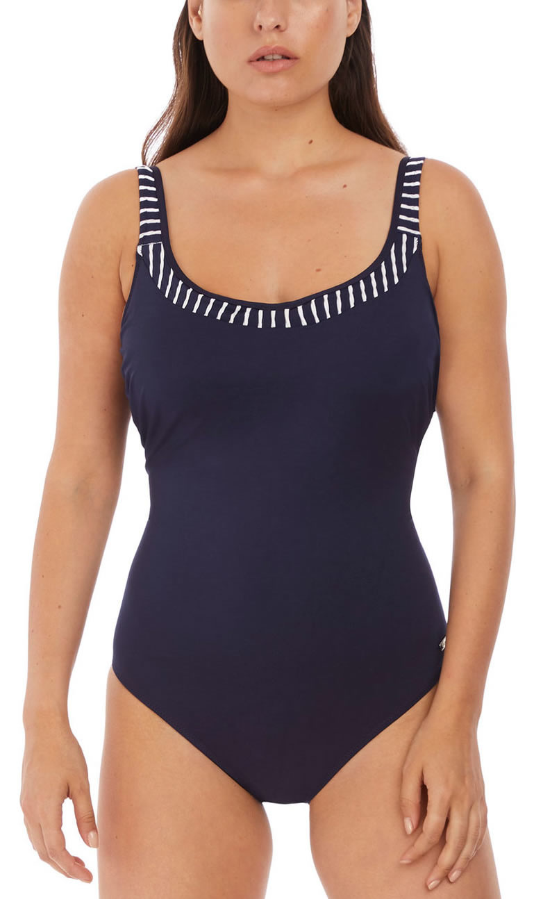 fantasie San remo Scopped Neck Underwired Swimsuit Ink