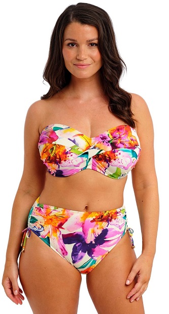 Fantasie Iguazu Bandeau Bikini Bra Multi